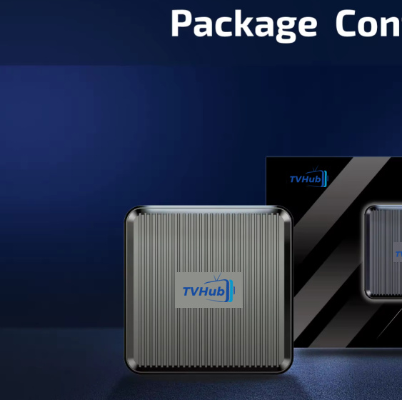 1 YEAR IPTV PLAN and 4 TVHUB IPTV BOX